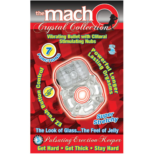 NASSTOYS - MACHO CRYSTAL COLL ERECTION KEEPER (CLEAR)