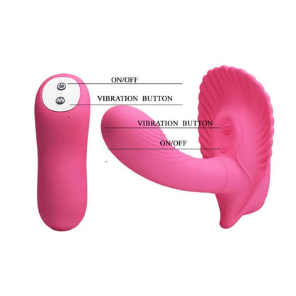 PRETTY LOVE - PRETTY LOVE SHELL STIMULATOR WITH REMOTE CONTROL