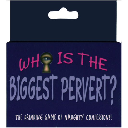 WHO''S THE BIGGEST PERVERT CARD GAME