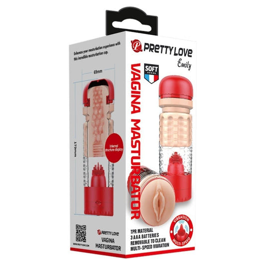 PRETTY LOVE - PRETTY LOVE EMILY MASTURBATOR RED
