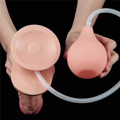 LOVETOY - 11'' SQUIRT EXTREME DILDO FLESH