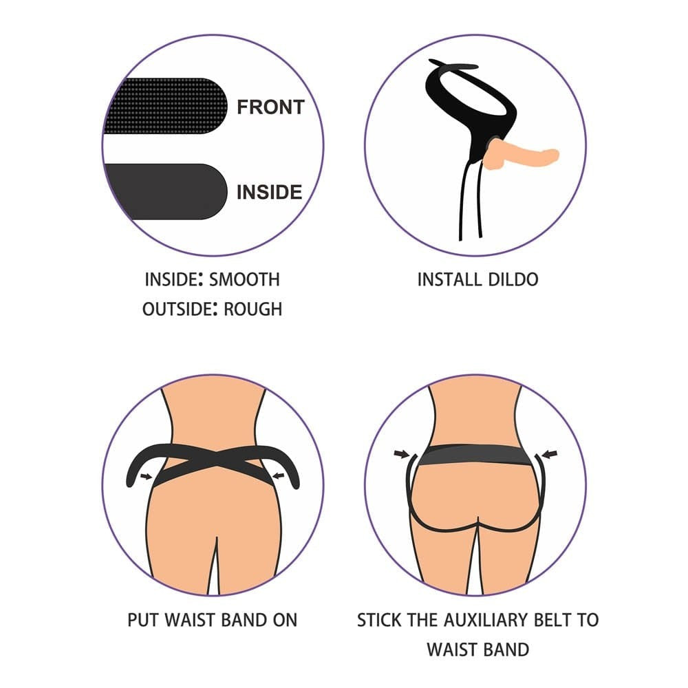 LOVETOY - EASY STRAPON SET 8.5''