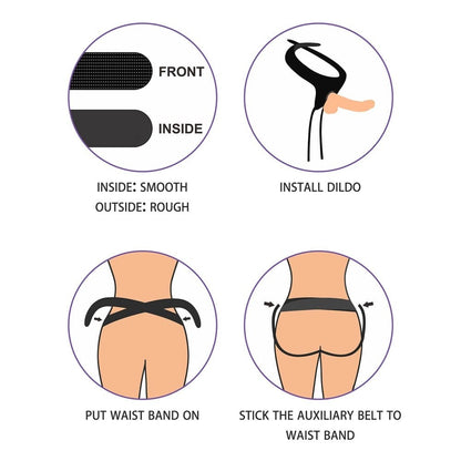 LOVETOY - EASY STRAPON SET 8.5''