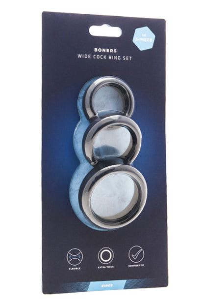 BONERS - 3 RING KIT (FLAT RINGS)