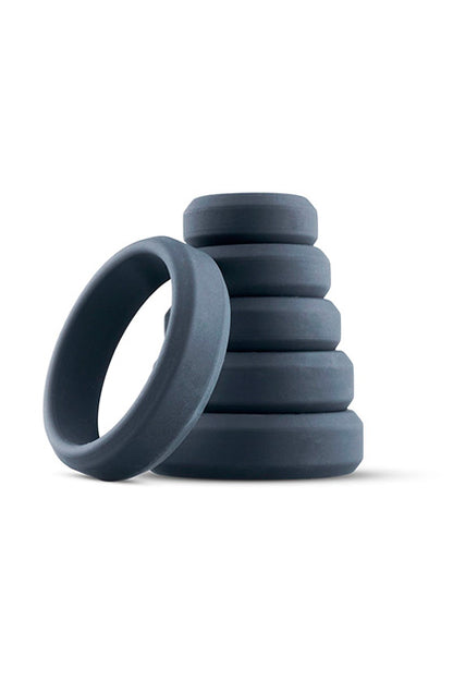 BONERS - 6-PIECE COCK RING SET