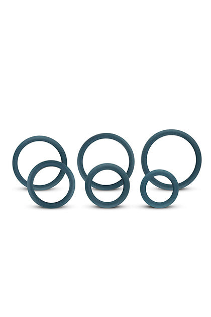 BONERS - 6-PIECE COCK RING SET