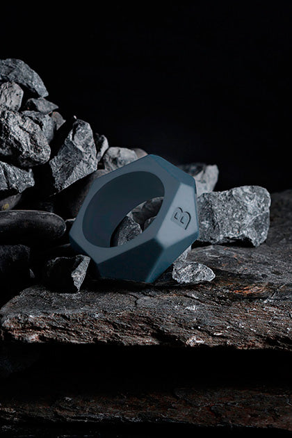 BONERS - DIAMOND COCK RING - GREY