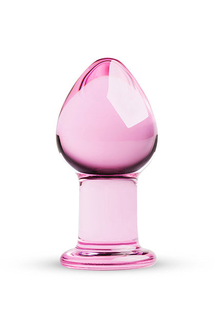 GILDO - PINK GLASS BUTTPLUG