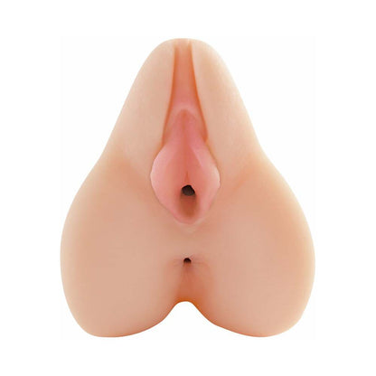 PDX BRANDS - PDX VIBRATING FRESHMAN FUCKHOLE REMOTE-CONTROLLED VAGINAL STROKER BEIGE