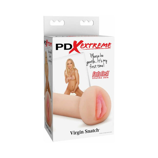 PDX BRANDS - PDX VIRGIN SNATCH MASTURBADOR VAGINAL BEIGE