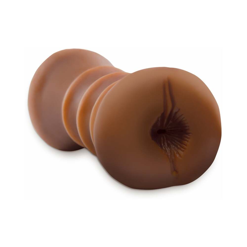 PDX FLIP A SISTA OVER DUAL-ENDED STROKER BROWN