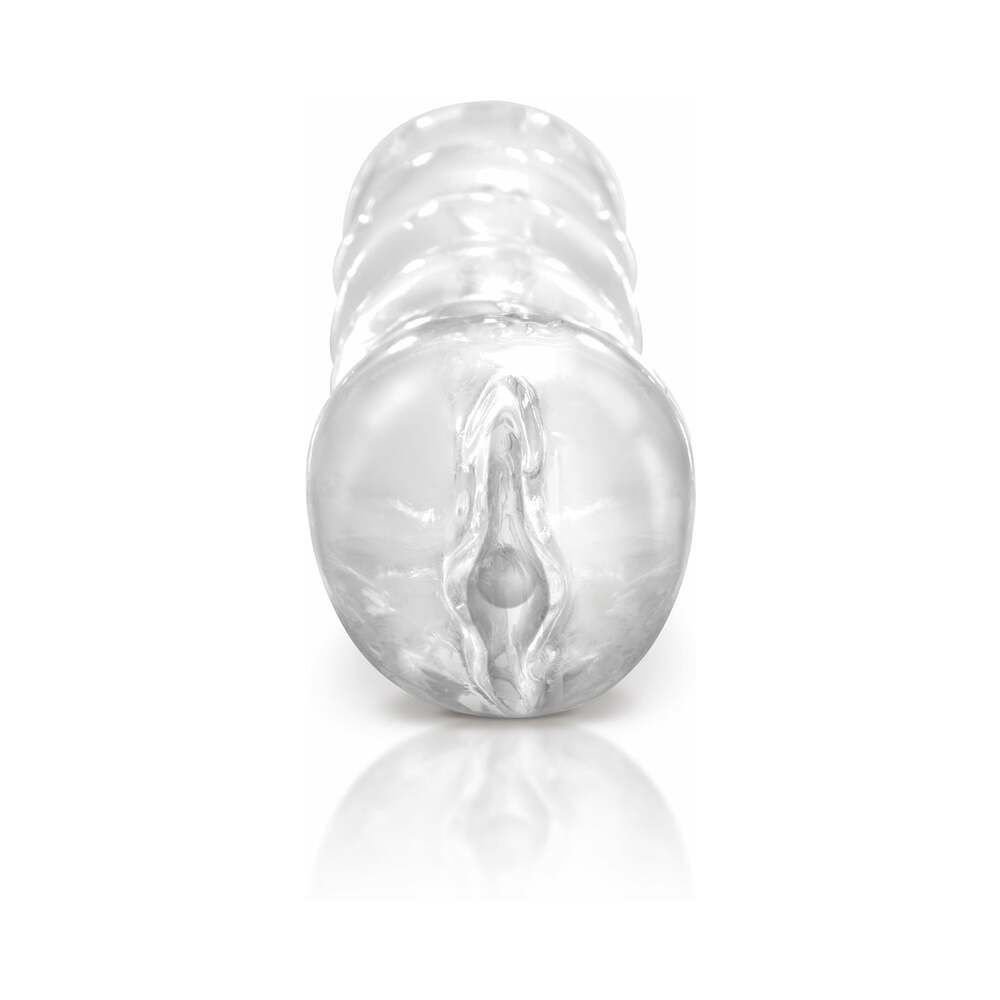 PDX BRANDS - PDX CLEAR-LEADER SNATCH VAGINAL STROKER