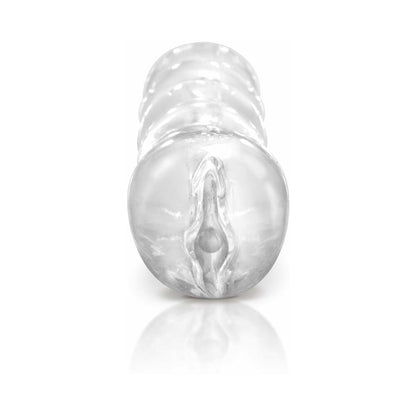 PDX BRANDS - PDX CLEAR-LEADER SNATCH VAGINAL STROKER