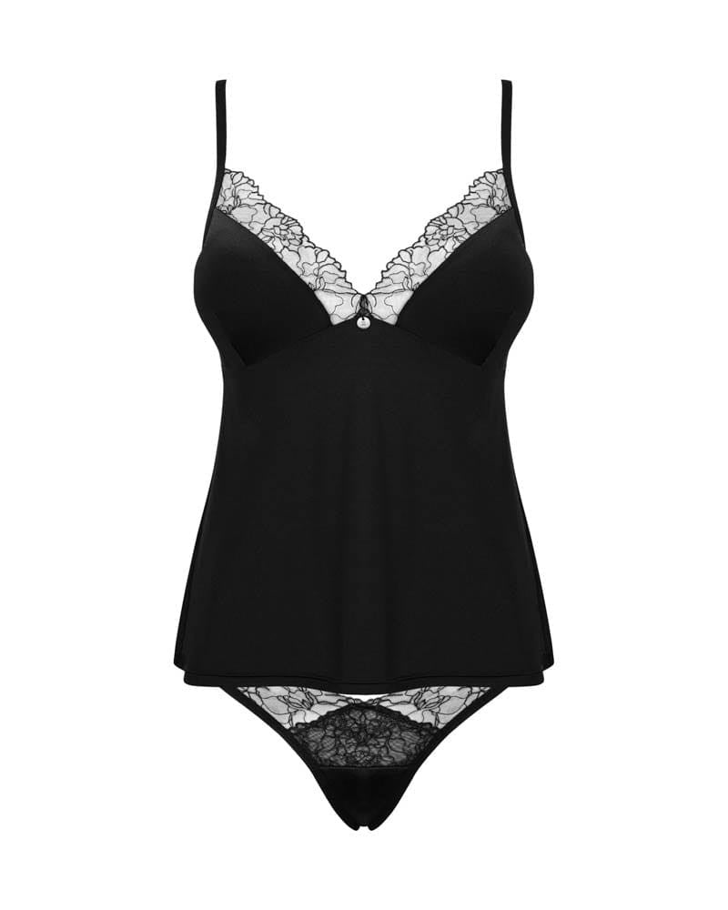 OBSESSIVE - BELLA ROU TOP & PANTIES   XS/S