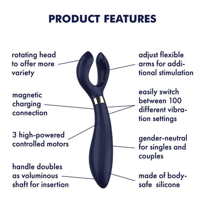 SATISFYER - ENDLESS FUN (BLUE)