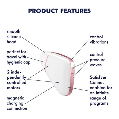 SATISFYER - LOVE TRIANGLE (WHITE)