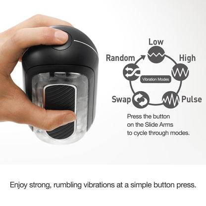 TENGA - FLIP ZERO GRAVITY EV(ELECTRONIC VIBRATION) BLACK