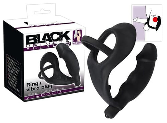 YOU2TOYS - VIBRATING SILICONE PLUG