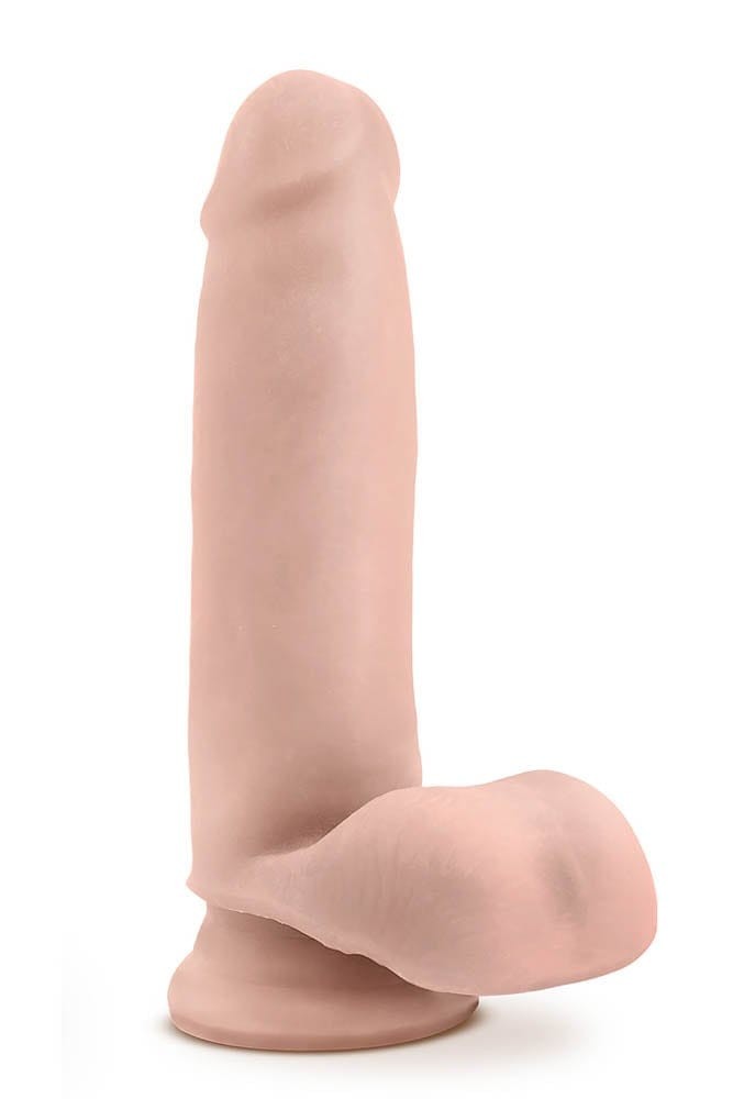 BLUSH - DR. SKIN 7INCH SELF LUBRICATING DILDO