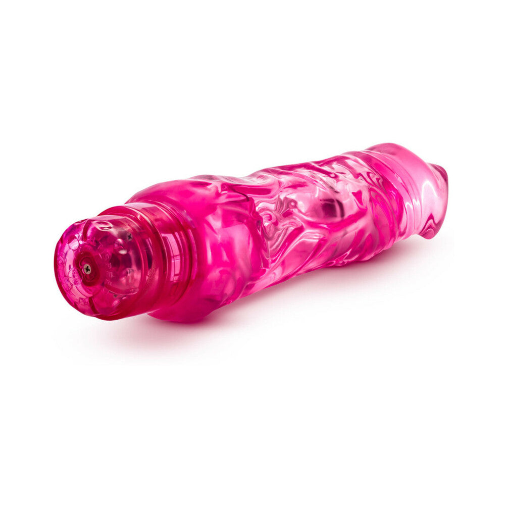 NATURALLY YOURS WILD RIDE REALISTIC 9 IN. VIBRATING DILDO PINK