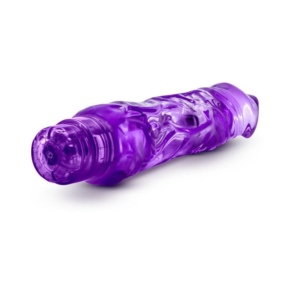 NATURALLY YOURS WILD RIDE REALISTIC 9 IN. VIBRATING DILDO PURPLE