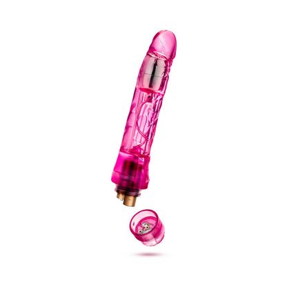 NATURALLY YOURS MAMBO VIBE REALISTIC 9 IN. VIBRATING DILDO PINK