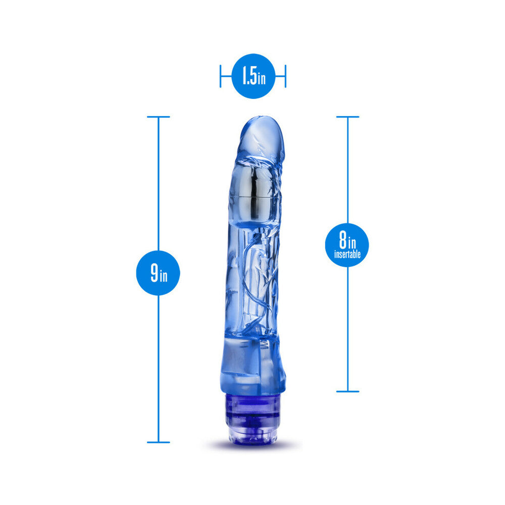 BLUSH - NATURALLY YOURS MAMBO VIBE REALISTIC 9 IN. VIBRATING DILDO