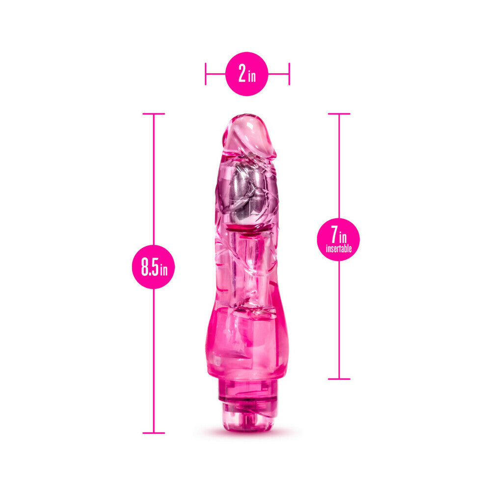 BLUSH - NATURALLY YOURS FANTASY VIBE REALISTIC 8.5 IN. VIBRATING DILDO