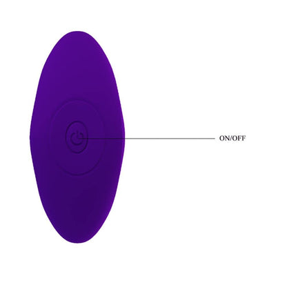 PRETTY LOVE - PRETTY LOVE ANAL PLUG MASSAGER PURPLE