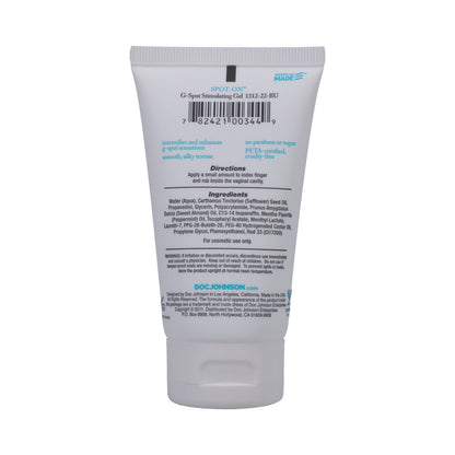 SPOT-ON G-SPOT STIMULATING GEL 2OZ.