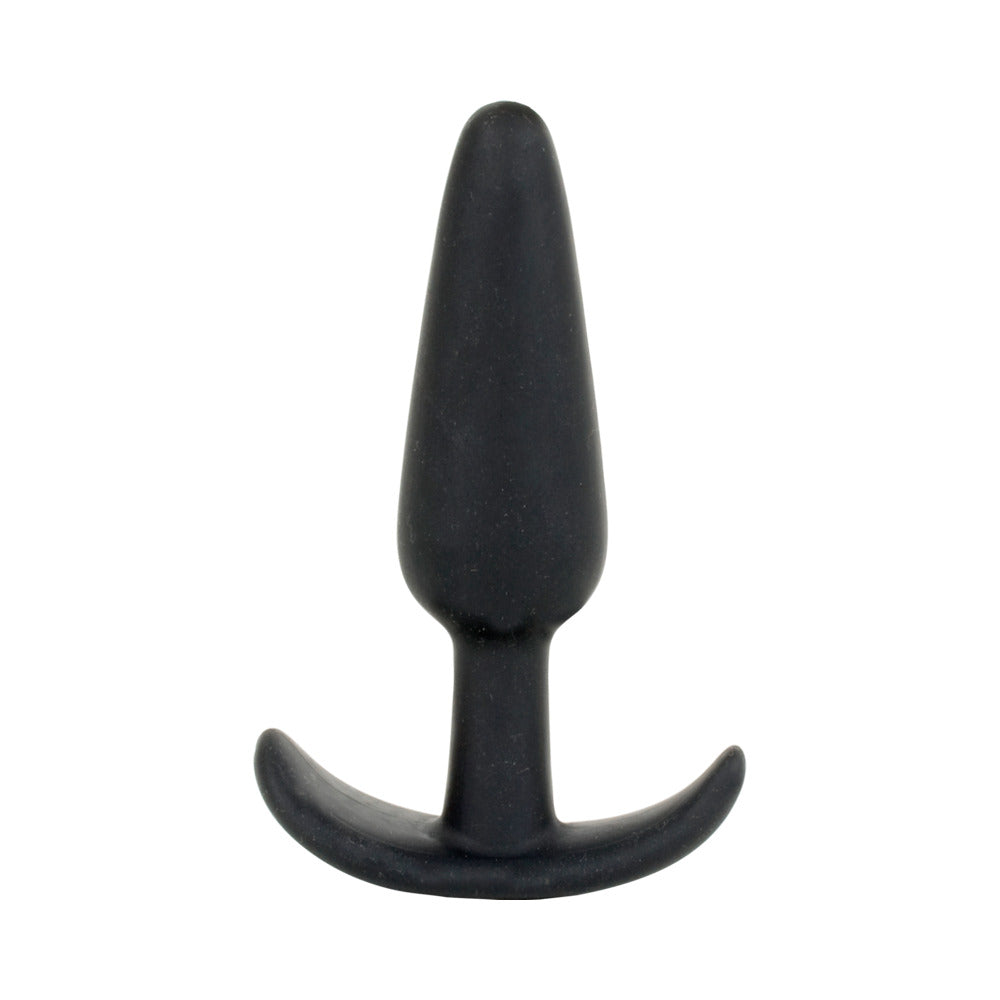 MOOD - NAUGHTY - SMALL BLACK SILICONE BUTT PLUG