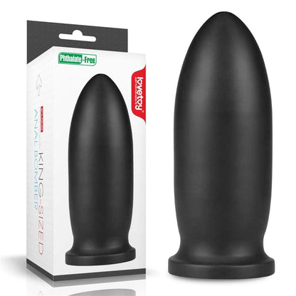LOVETOY - 9" KING SIZED ANAL BOMBER BLACK
