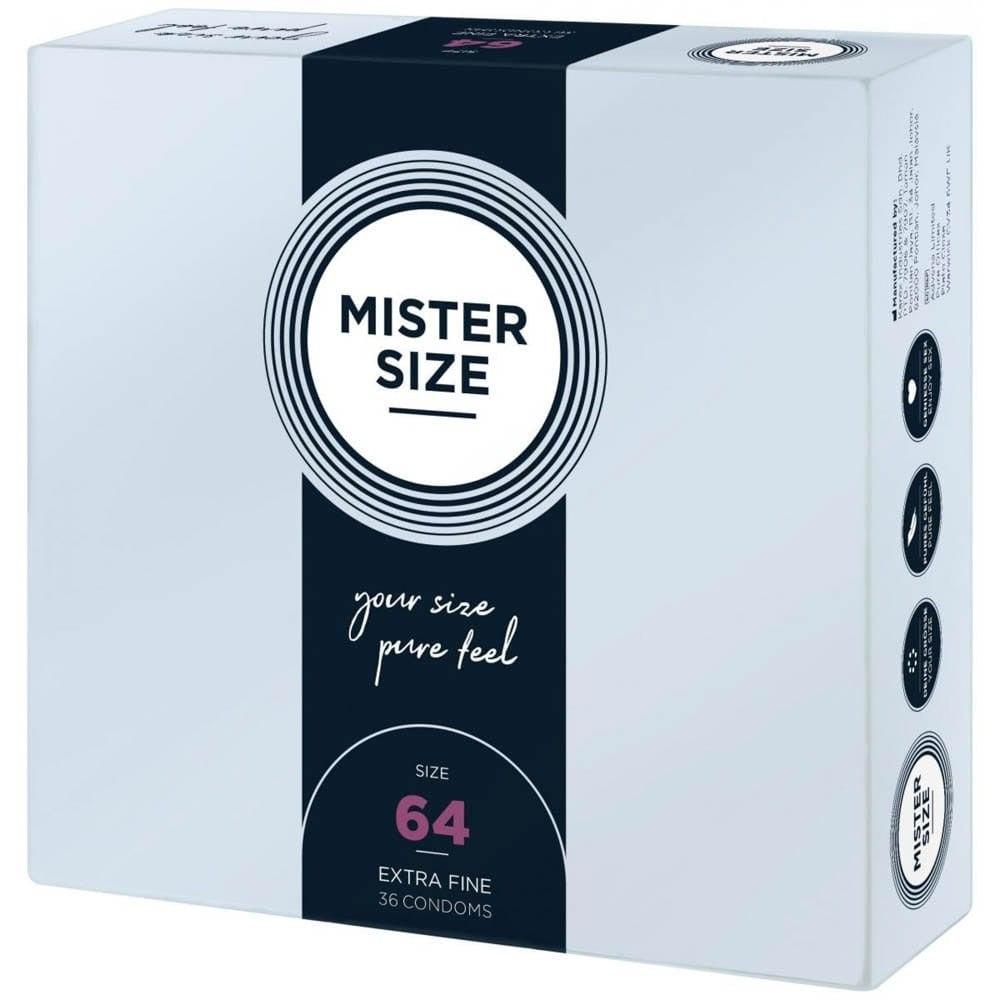 MISTER SIZE - MISTER SIZE 64 MM CONDOMS 36 PIECES