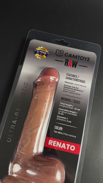 CAMTOYZ - ULTRA REALISTIC DILDO RENATO