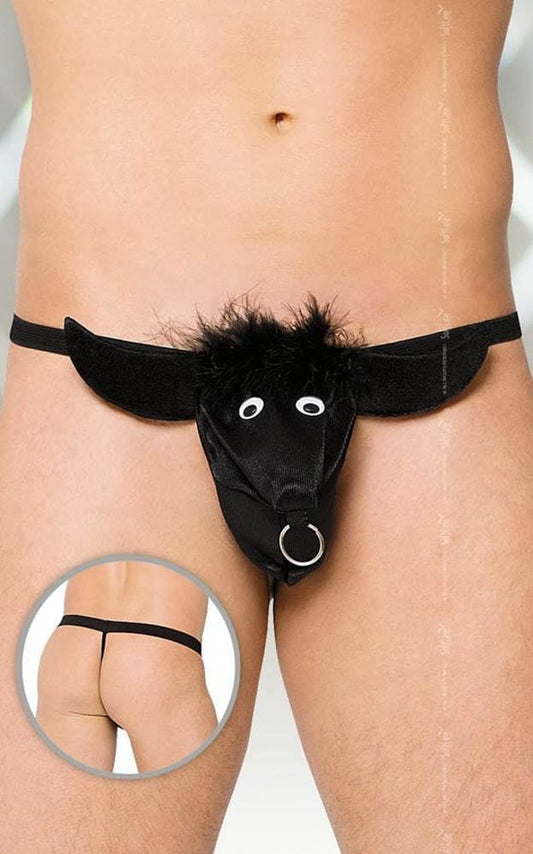 SOFTLINE - THONG 4437 {} BLACK/ SL