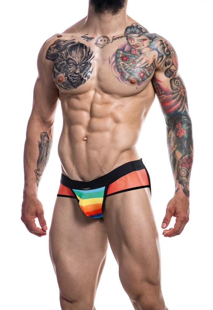 CUT4MEN - C4M-MIXED JOCKSTRAP-RAINBOW-XL