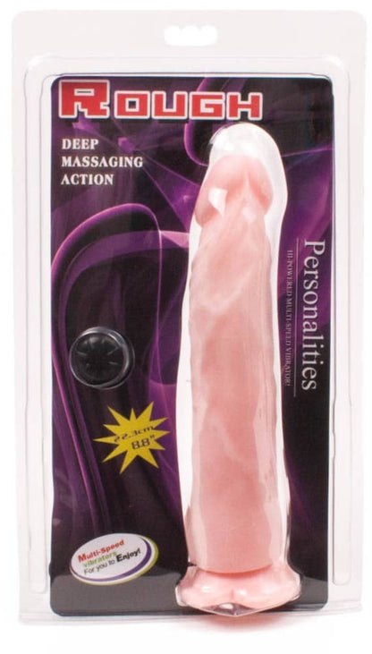 DEBRA - ROUGH VIBRATOR WITH SUCTION CUP FLESH