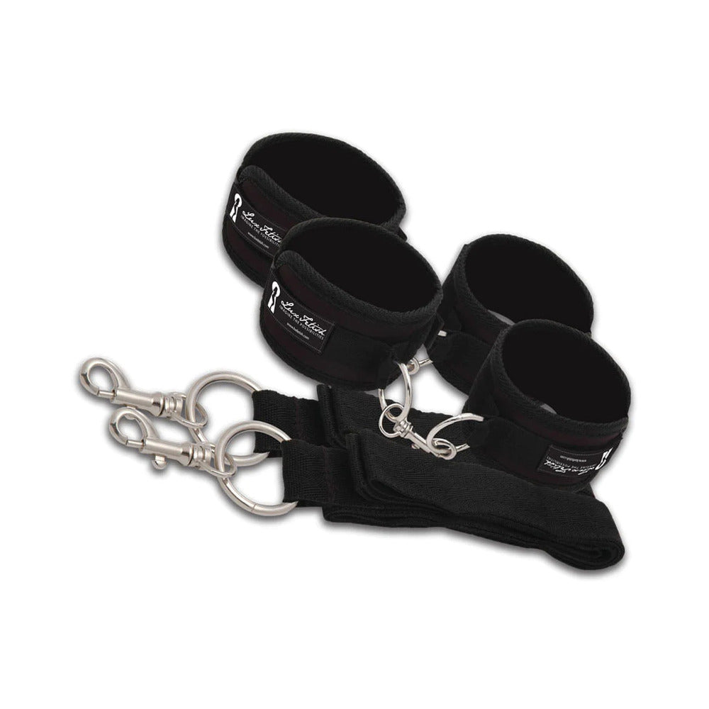 ELECTRIC EEL - LUX FETISH BED SPREADER BLACK