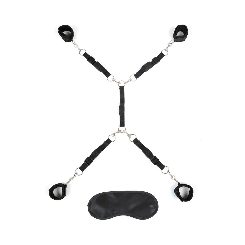 ELECTRIC EEL - LUX FETISH BED SPREADER BLACK