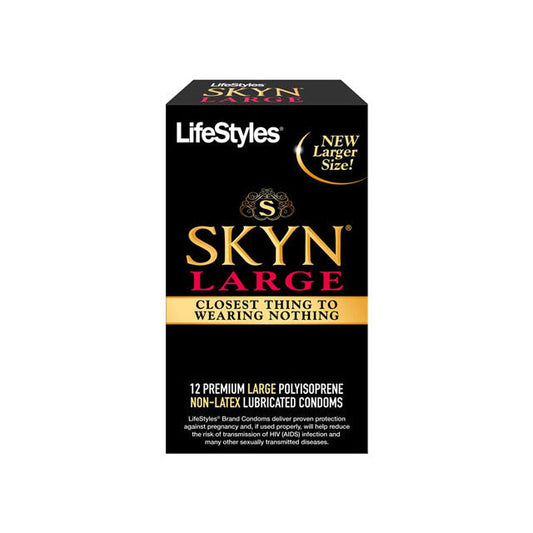 LIFESTYLES SKYN LARGE POLYISOPRENE (12 PACK)