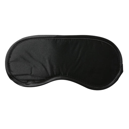 SPORTSHEETS SEX & MISCHIEF SATIN BLINDFOLD BLACK