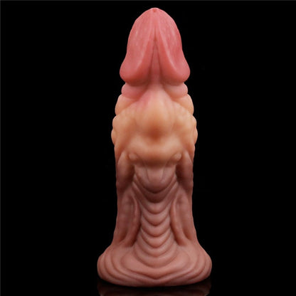 LOVETOY - 7.0'' DUAL LAYERED PLATINUM SILICONE PLUG