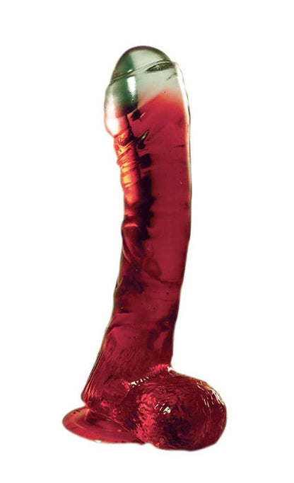 NMC - JOLLY BUTTCOCK 6.5 INCH RED DONG