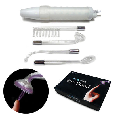 STOCKROOM - KINKLAB NEON WAND ELECTROSEX KIT ( HANDLE ELEC)