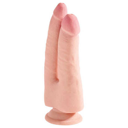 KING COCK - 3D TRIPLE DENSITY AND DOUBLE PENETRATION DILDO PLUS 9.5 FLESH