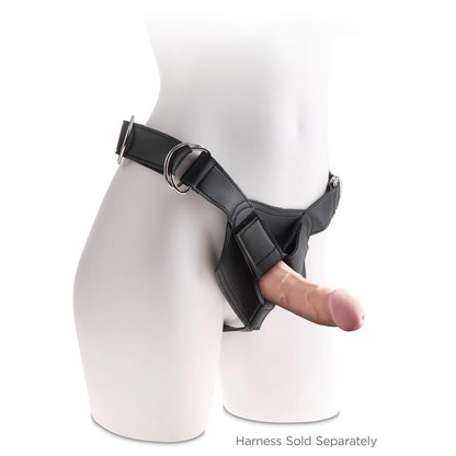 KING COCK - 3D TRIPLE DENSITY DILDO PLUS 6 FLESH