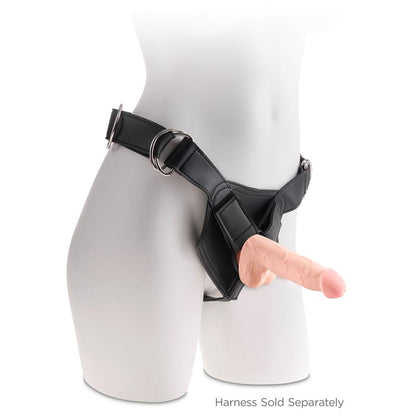 KING COCK - 3D TRIPLE DENSITY DILDO WITH BALLS PLUS 5 FLESH