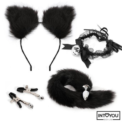 INTOYOU BDSM LINE - 4 PCS COSPLAY SET