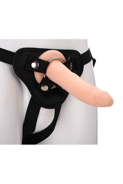 REALSTUFF - REALSTUFF STRAP ON REAL DILDO FLESH 1