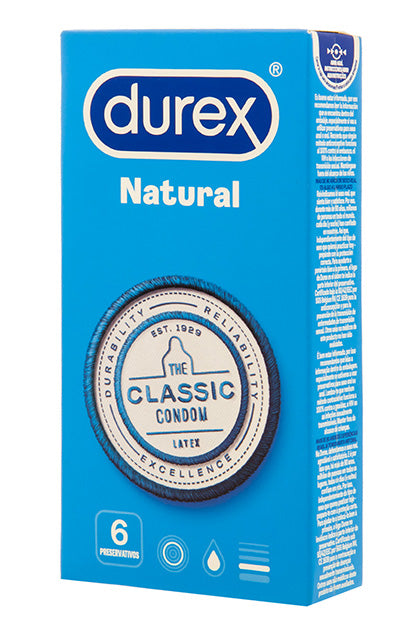 DUREX - NATURAL PLUS 6 UDS